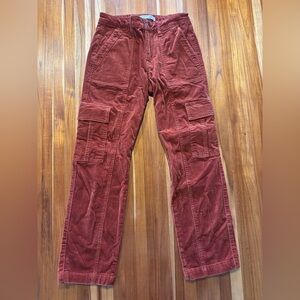 Altar'd State women’s cords Pants - rusty orange